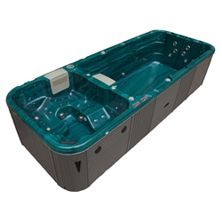 Swimspa Dual with Coastal Grey cabinet and cover 74238A1334